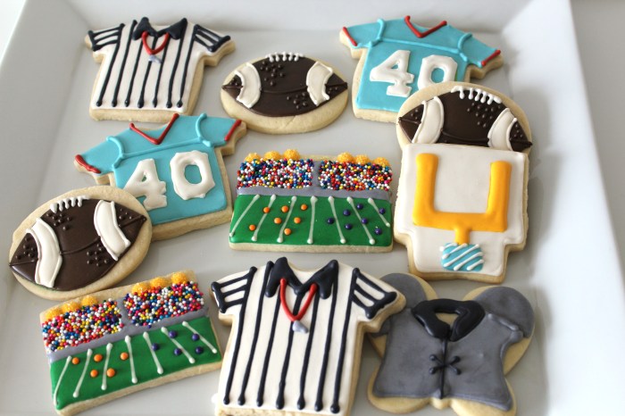 Fußball muffins deko