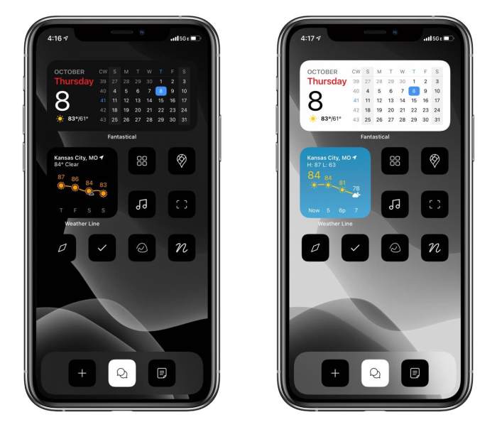 Iphone homescreen gestalten